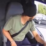 Florida Truck driver u turn video